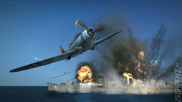 Damage Inc. Pacific Squadron WWII - PS3 Screen