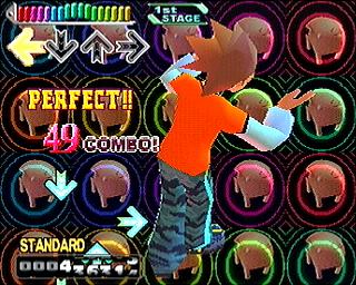 Dancing Stage Fever - PlayStation Screen