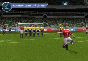 David Beckham Soccer - PlayStation Screen