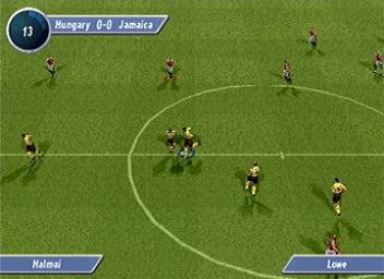 David Beckham Soccer - PlayStation Screen