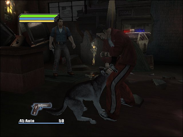 Dead to Rights II - PS2 Screen