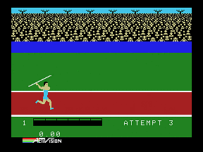 The Activision Decathalon - Atari 2600/VCS Screen