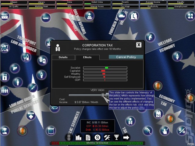 Democracy - PC Screen