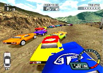 Demolition Racer - PlayStation Screen