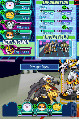 Digimon World DS - DS/DSi Screen