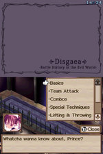 Disgaea DS - DS/DSi Screen