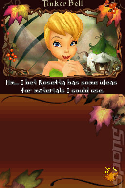 Disney Fairies: Tinker Bell and the Lost Treasure - DS/DSi Screen