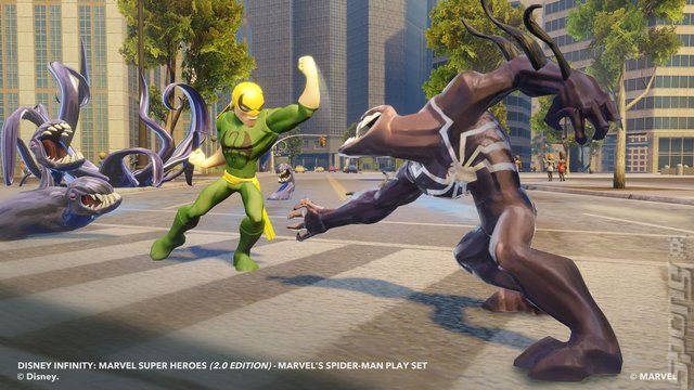 Disney Infinity 2.0: Marvel Superheroes - Wii U Screen