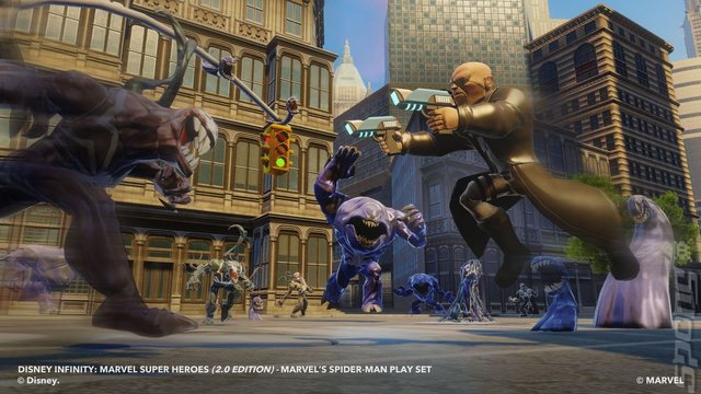 Disney Infinity 2.0: Marvel Superheroes - Wii U Screen