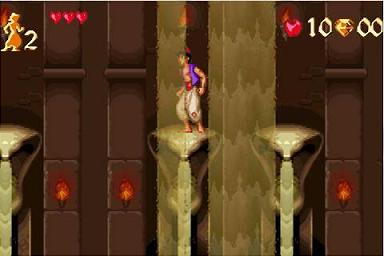 Disney's Aladdin - GBA Screen