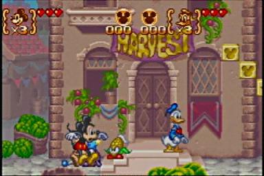 Disney's Magical Quest 3 Starring Mickey and Donald - GBA Screen