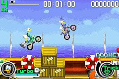Disney Sports Motocross - GBA Screen
