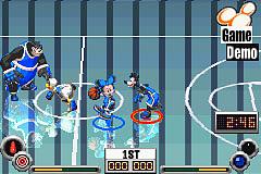 Disney Sports Basketball - GBA Screen
