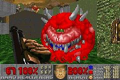 Doom II - GBA Screen