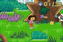 Dora the Explorer: Super Spies - GBA Screen