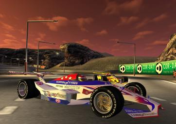 Downforce - PS2 Screen