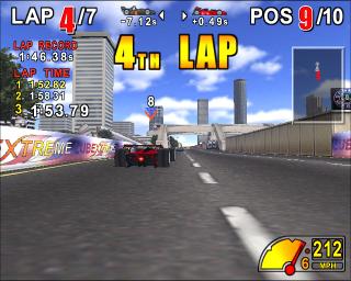 Downforce - PS2 Screen