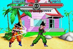 Dragon Ball Z: Taiketsu - GBA Screen