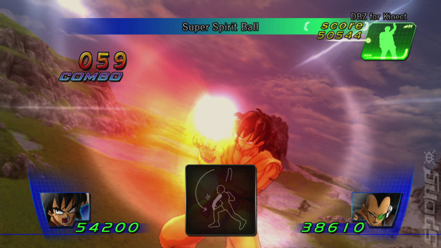 Dragon Ball Z for Kinect - Xbox 360 Screen