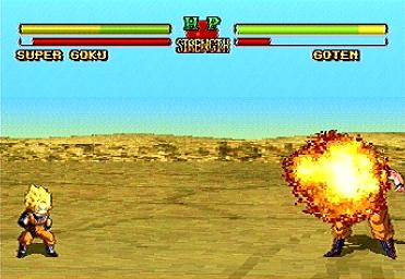 Dragon Ball Z: Ultimate Battle 22 - PlayStation Screen