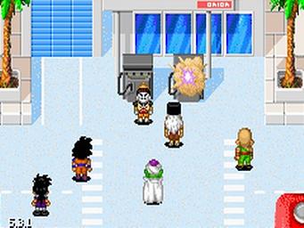 Dragon Ball Z: The Legacy of Goku II - GBA Screen