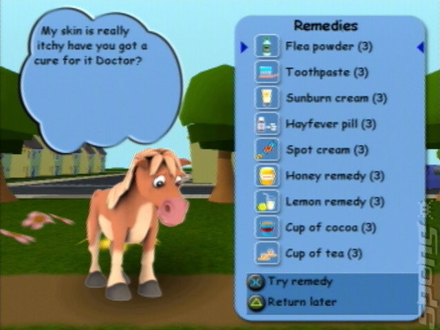 Dr Dolittle - PS2 Screen