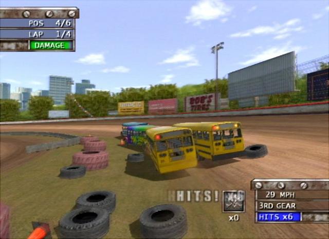Driven to Destruction - PS2 Screen