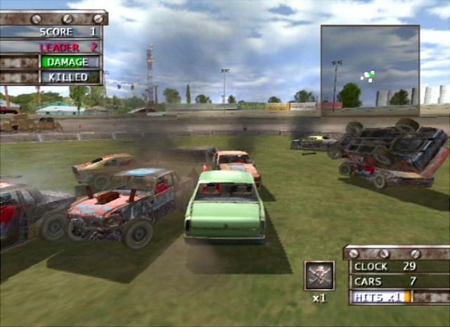 Driven to Destruction - PS2 Screen