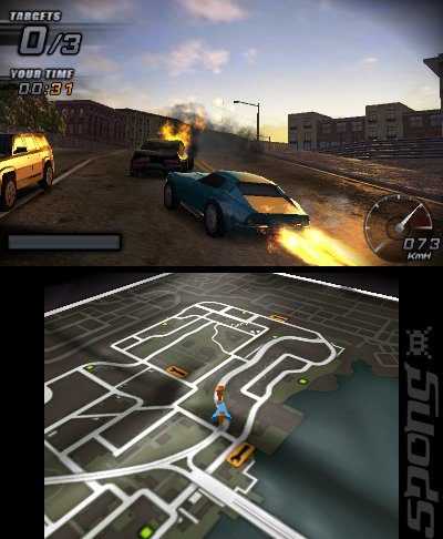Driver: Renegade - 3DS/2DS Screen