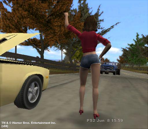 Dukes of Hazzard: Return of the General Lee - PS2 Screen