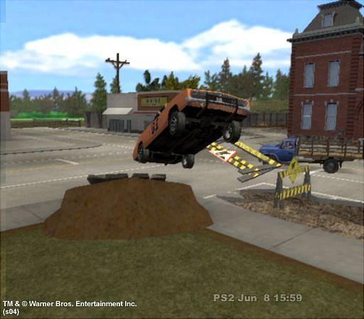 Dukes of Hazzard: Return of the General Lee - PS2 Screen