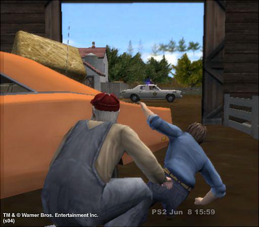 Dukes of Hazzard: Return of the General Lee - PS2 Screen