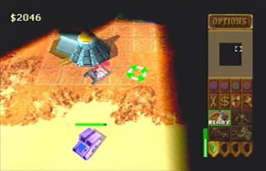Dune 2000 - PlayStation Screen