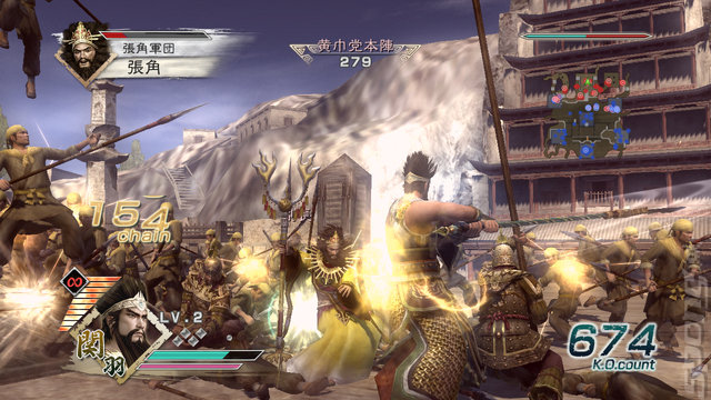 Dynasty Warriors 6 - Xbox 360 Screen