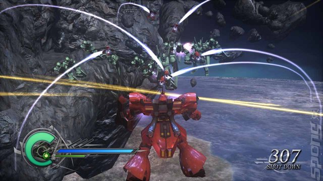 Dynasty Warriors: Gundam 2 - Xbox 360 Screen