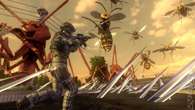 Earth Defense Force 2025 - PS3 Screen