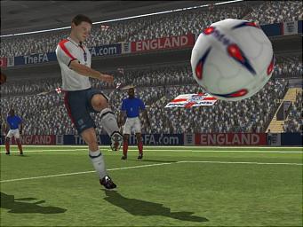 England International Football - PS2 Screen