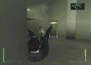 Enter the Matrix - GameCube Screen