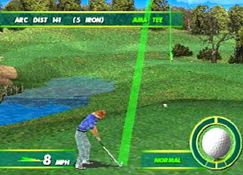 PGA European Tour Golf - PlayStation Screen