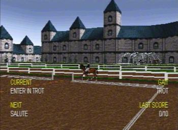 Equestriad 2001 - PlayStation Screen