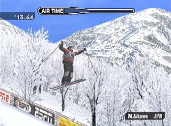 ESPN International Winter Sports - PS2 Screen