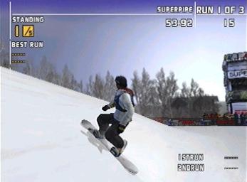 ESPN Winter X Games Snowboarding - PS2 Screen