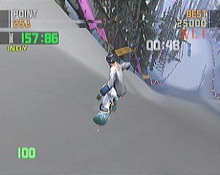 ESPN Winter X-Games Snowboarding 2002 - Xbox Screen