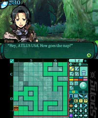 Etrian Odyssey 2 Untold: The Fafnir Knight - 3DS/2DS Screen