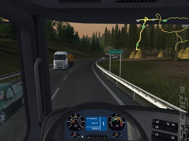 Euro Truck Simulator - PC Screen