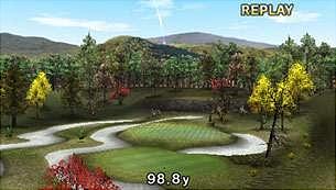 Everybody's Golf - PSP Screen