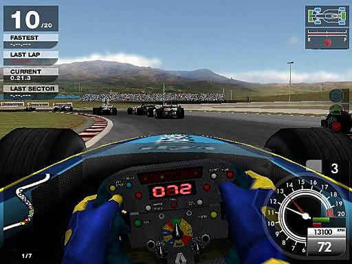 F1 05 - PS2 Screen