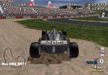 F1 Racing Championship - PS2 Screen