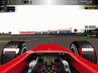 F1 Racing Championship - PC Screen