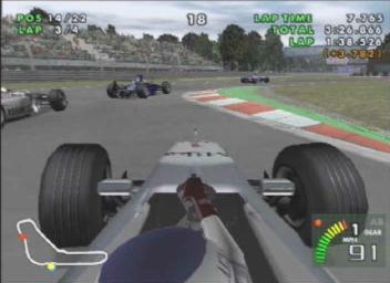 F1 Racing Championship - PS2 Screen